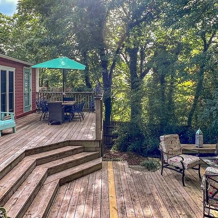 Eclectic Osage Cottage In Historic District Eureka Springs Exterior photo